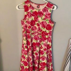 XL girls sleeveless dress